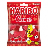 HARIBO BUSTE GR.100 PZ.30 CUORI LISCI